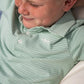 Banks Boys SS Polo Seafoam/White Stripe 