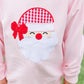 French Terry Pullover- Santa Light Pink