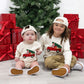 Christmas Truck Patch Sweatshirt- Natural