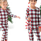 Holiday Plaid Lounge Set