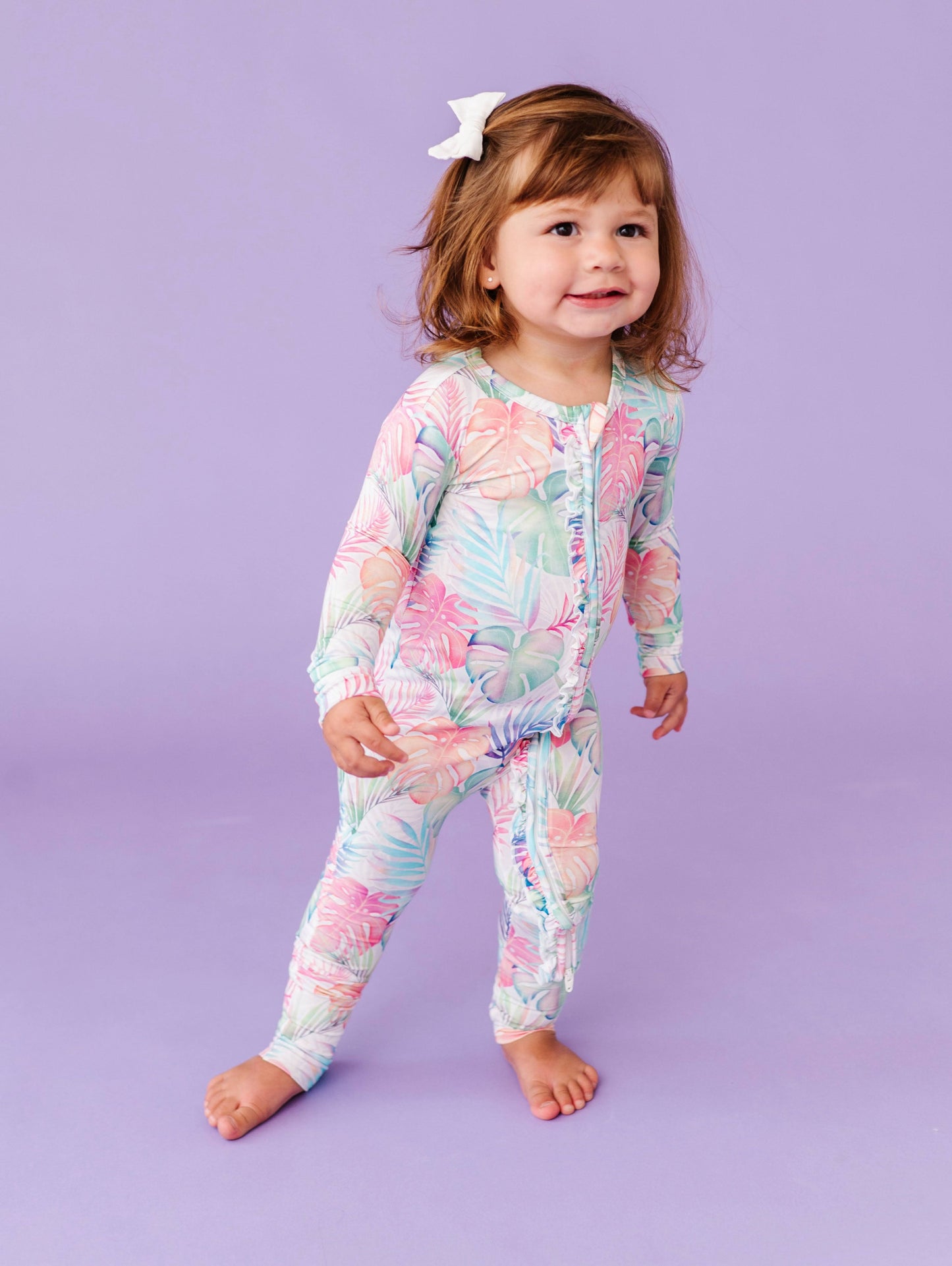 Lucia Ruffle Convertible Romper