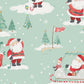Golfing Santa and Elves- 2 Way Zipper Romper