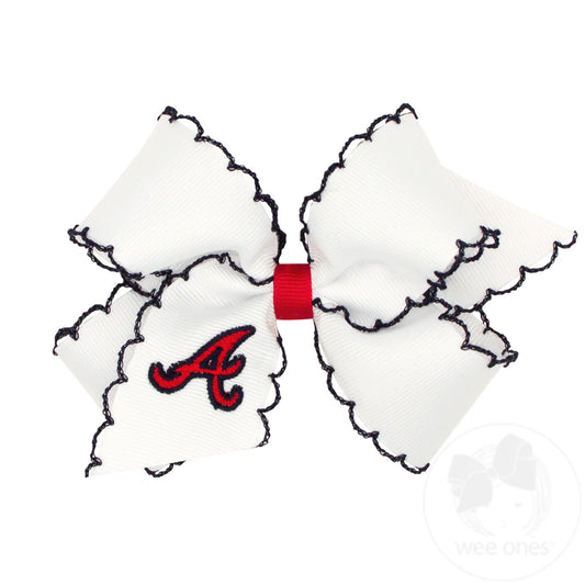 Braves Bow Medium