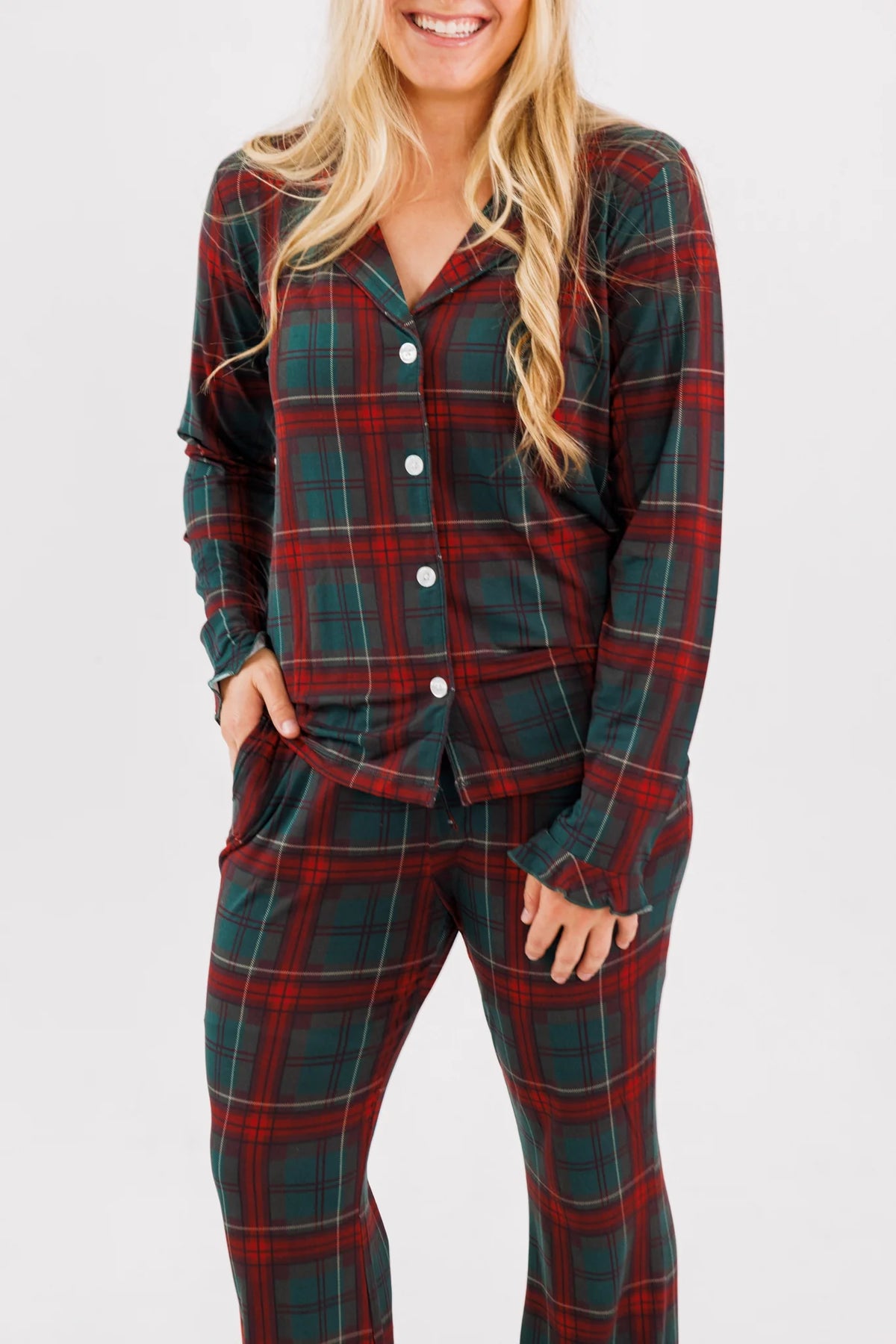 Holiday Heritage Plaid Women's Long Sleeve Set