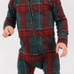 Holiday Heritage Plaid Zipper Romper