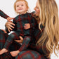 Holiday Heritage Plaid Zipper Romper