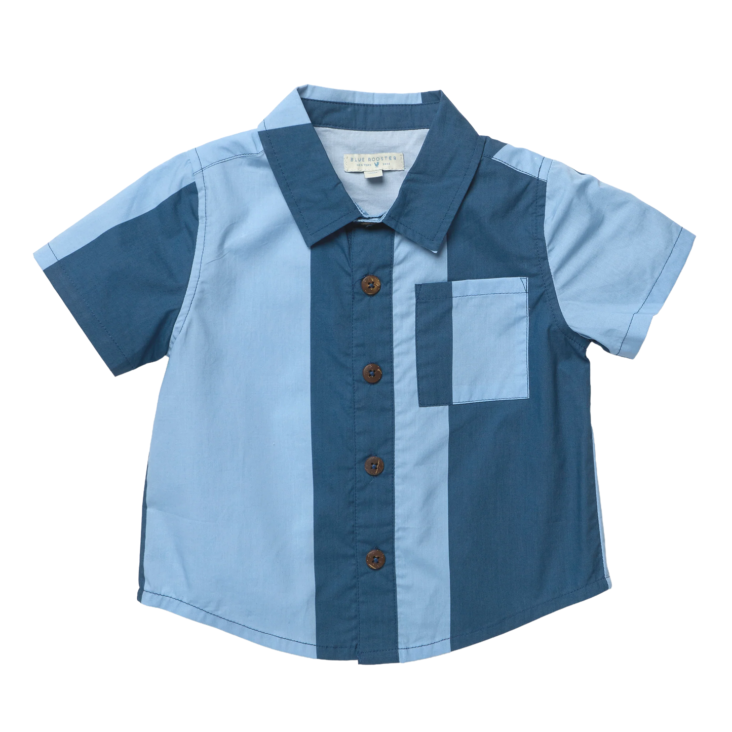 Boys Jack Shirt - Wide Cabana Stripe