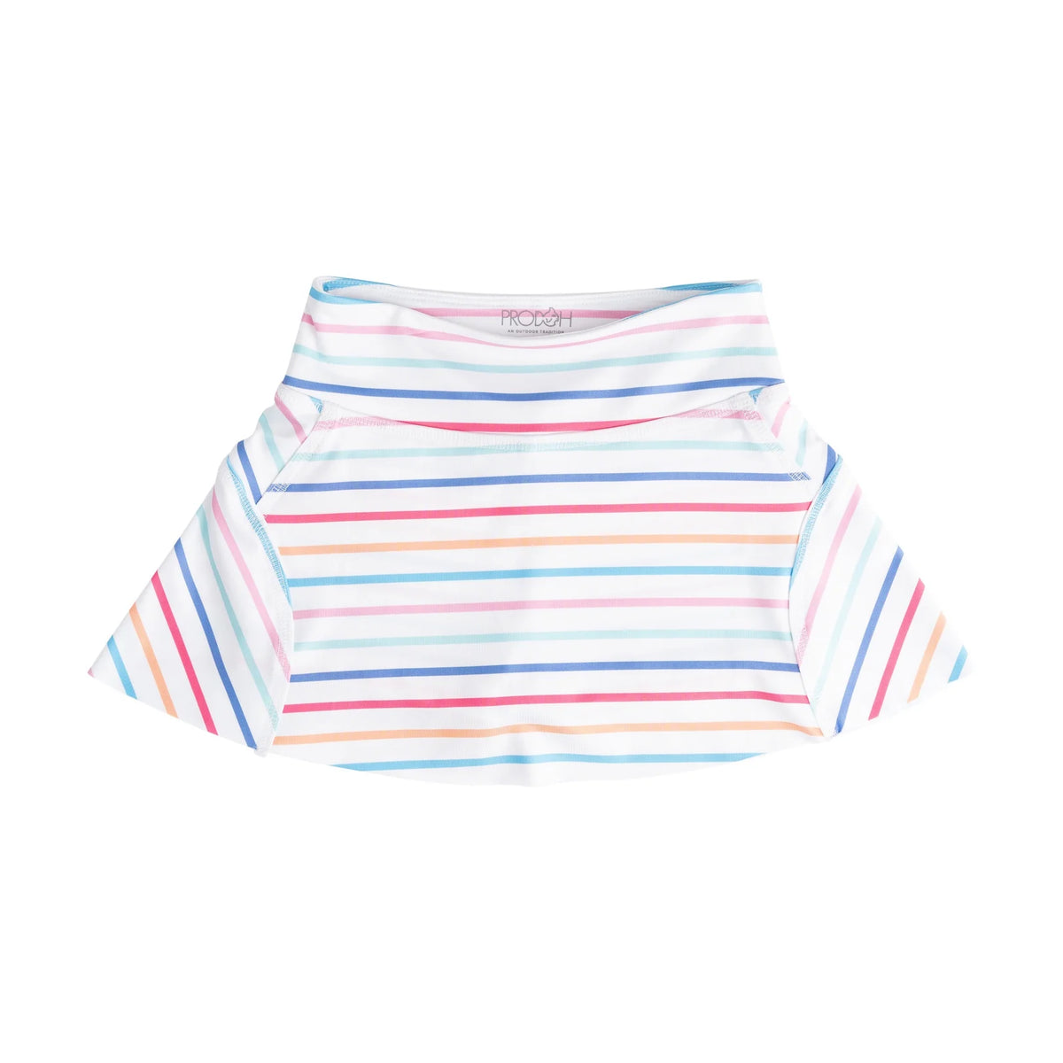 Sunkissed Stripe Girls Tennis Twirl Skort