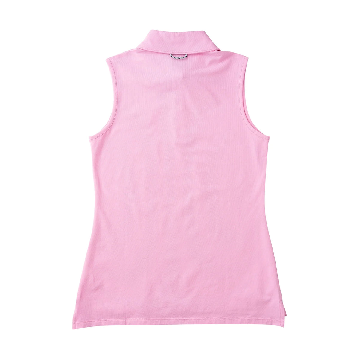 Pink Frosting Women's Sleeveless Solid Cotton Polo