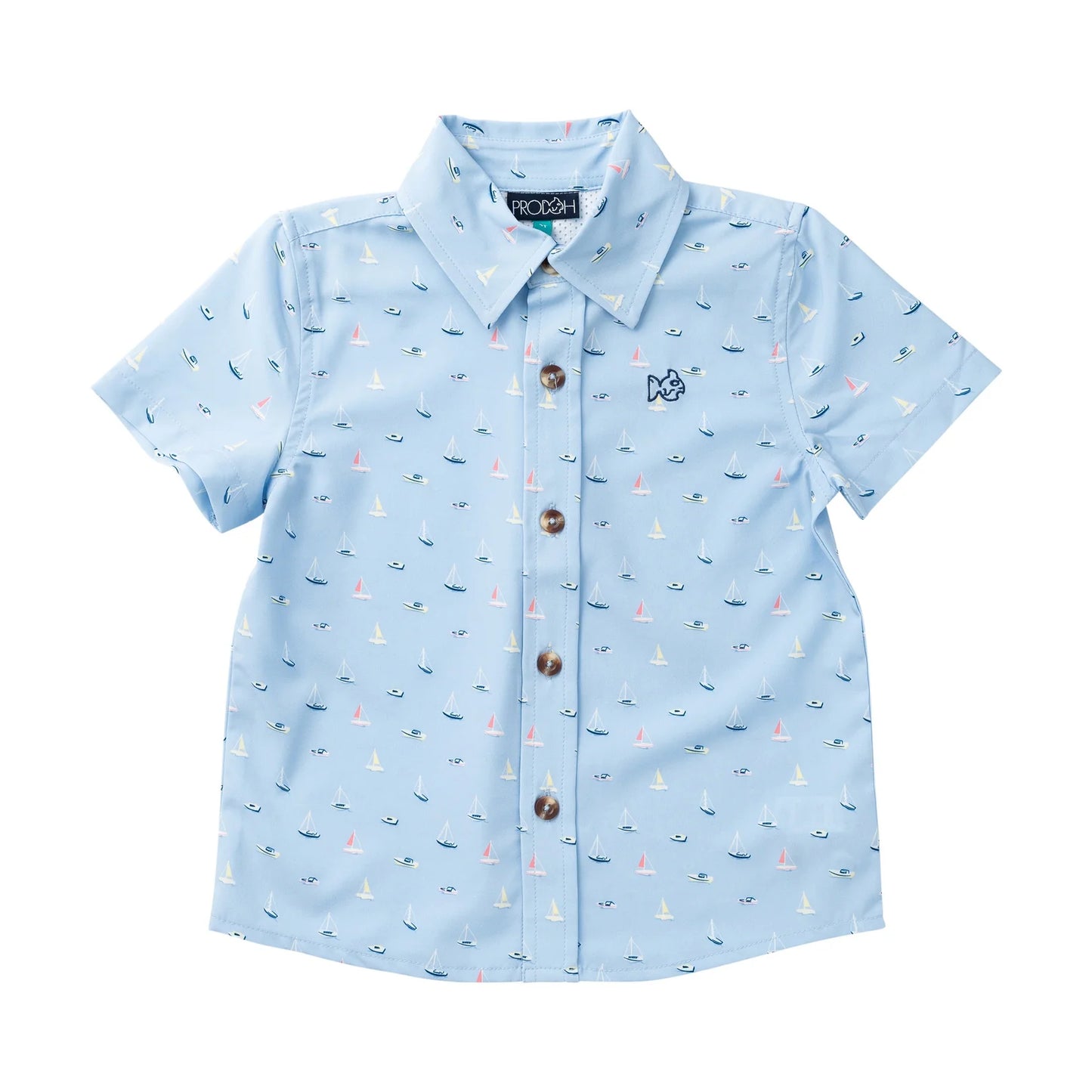 Windsurfer Boats In the Bay Boys Shirt