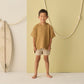 Board short Ocre Check