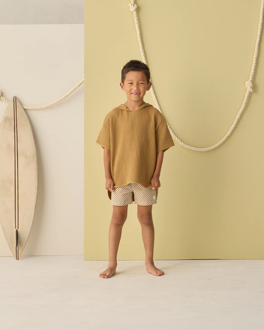Board short Ocre Check