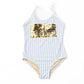 Americana Girls Sequin Suit