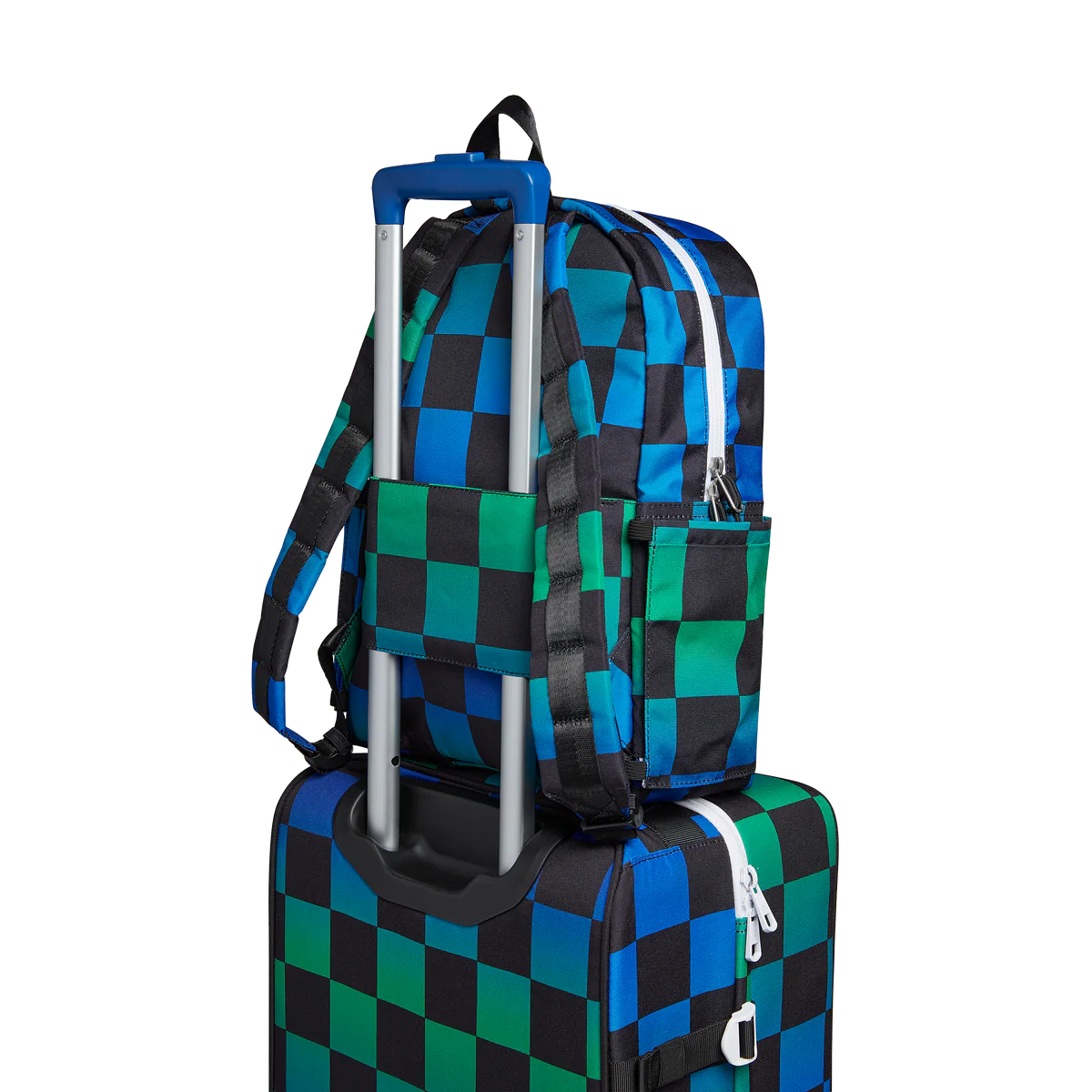 STATE Bags Kane Backpack - Blue Checkerboard