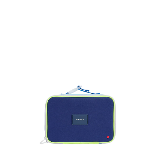 STATE Bags Rodgers Lunch Box – Navy/Neon