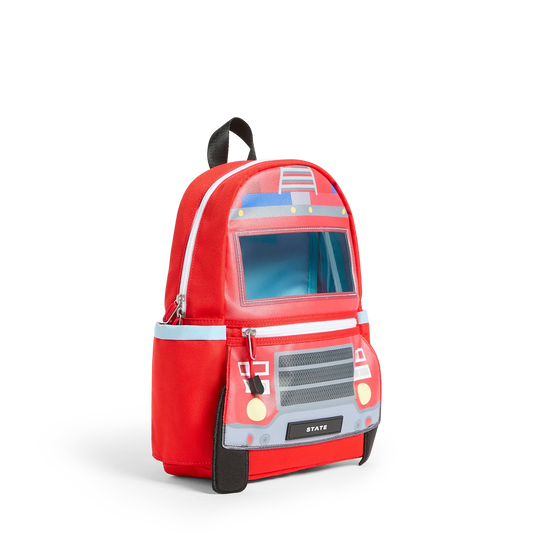 STATE Bags  Kane Mini Backpack - Fire Truck