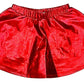 Lulu Bebe Metallic Red Skort