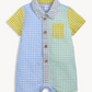 Magnetic Me Mutli Gingham Short Romper