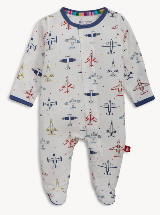 Magnetic Me Magnetic Airplane Footie
