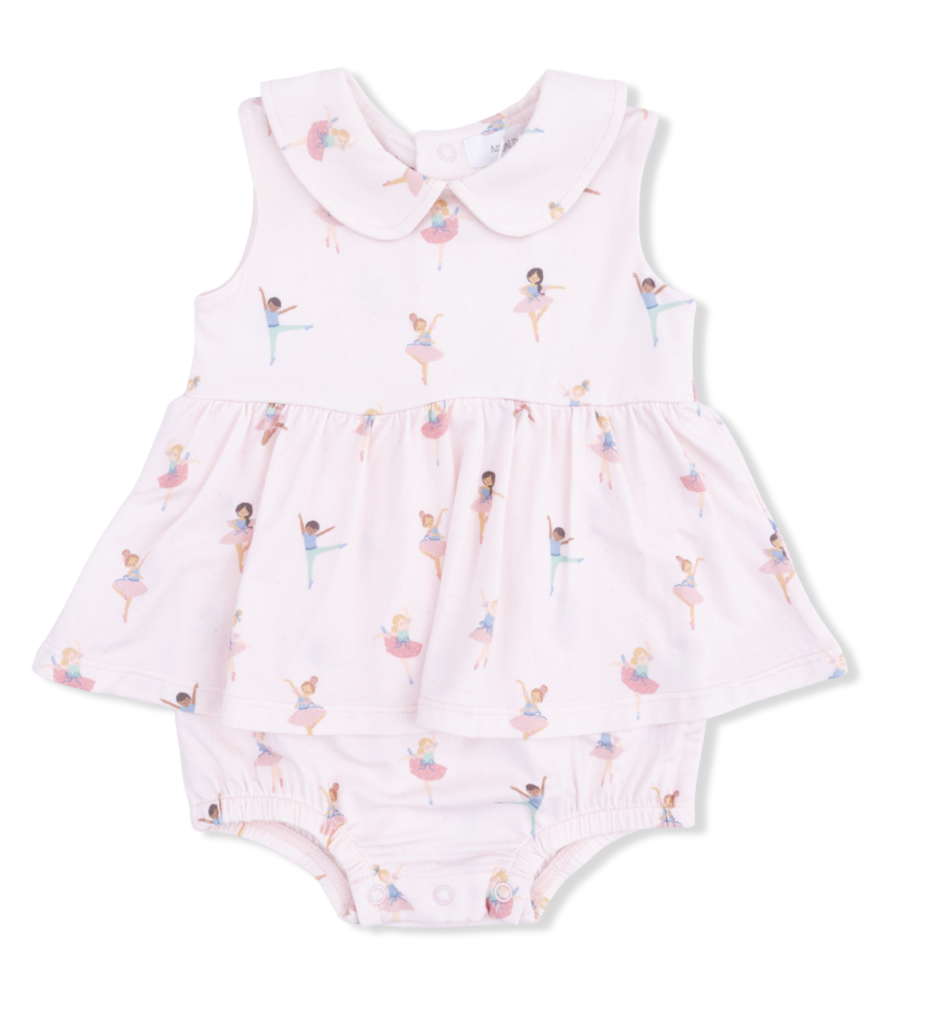 Angel Dear Peterpan Collar Bubble with Skirt