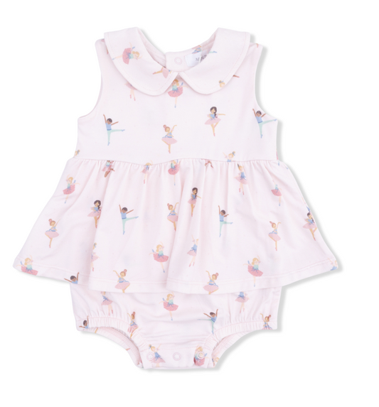 Angel Dear Peterpan Collar Bubble with Skirt