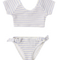Rylee&Cru Cropped Rash Guard Periwinkle Stripe