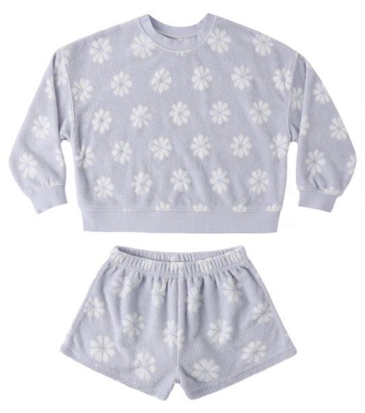 Rylee&Cru Karli Set in Periwinkle Daisy