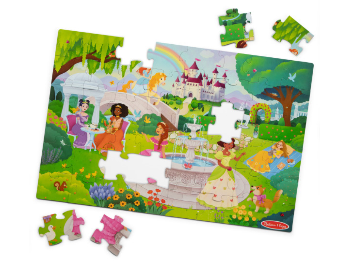 Melissa & Doug Fairy Tale Castle Floor Puzzle