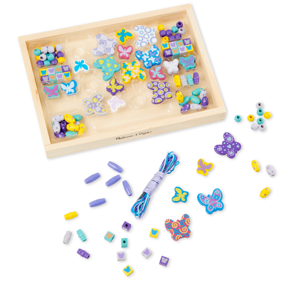 Melissa & Doug Butterfly Friends Beads Set