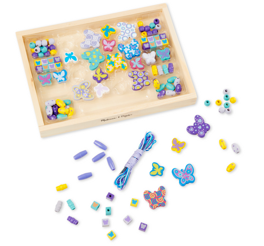 Melissa & Doug Butterfly Friends Beads Set