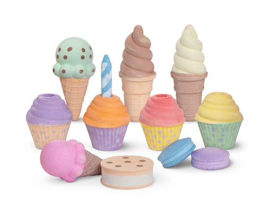 Melissa & Doug Ice Cream & Cake Chalk Set