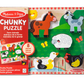 Melissa & Doug Farm Chunky Puzzle