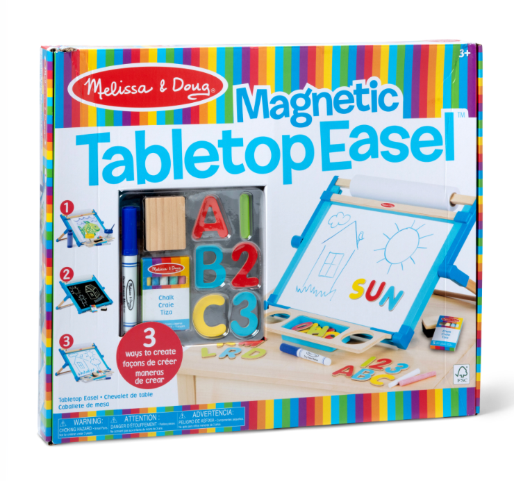 Melissa & Doug Magnetic Tabletop Easel
