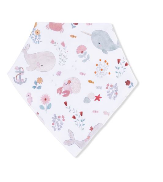 Angel Dear Garden Sea Creatures Bib