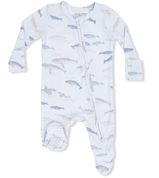Angel Dear Little Whales Footie