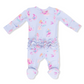 Angel Dear Mermaid Princesses Zipper Footie