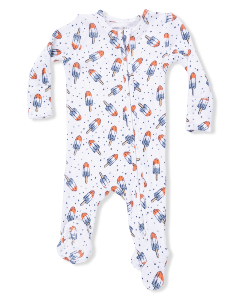 Angel Dear Astropop Zipper Footie
