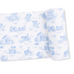 Angel Dear Puppy Blue Swaddle Blanket