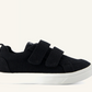 Tom's Cruz Double Strap Toddler Sneaker - Black