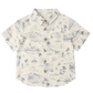 Rylee&Cru Collared Short Sleeve Shirt - Ocean Toile