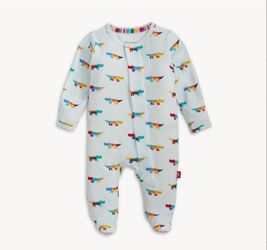 Magnetic Me Crocodile Colrpop Blue Modal Magnetic Footie