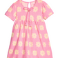 Riviera Dress - Pink Floral Terry
