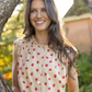 Women's Misha Top - Tossed Strawberries