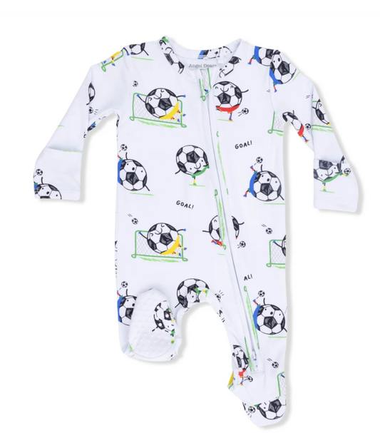 Angel Dear Soccer Balls Playing Soccer Footie