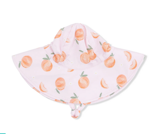 Angel Dear Sweet Peach Wide Brim Sun Hat