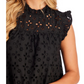 Womens Bianca Eyelet Tank