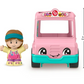 Fisher-Price Little People Ice Cream Truck, Push-Along Toy Vehicle & Figure for Toddlers & Kids