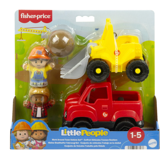 Fisher Price - Little People Work Around Town Vehicle Set