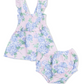 Angel Dear Hydrangeas Smocked Top with Bloomer Set