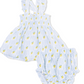 Angel Dear Lovely Lemons Smocked Top with Bloomer